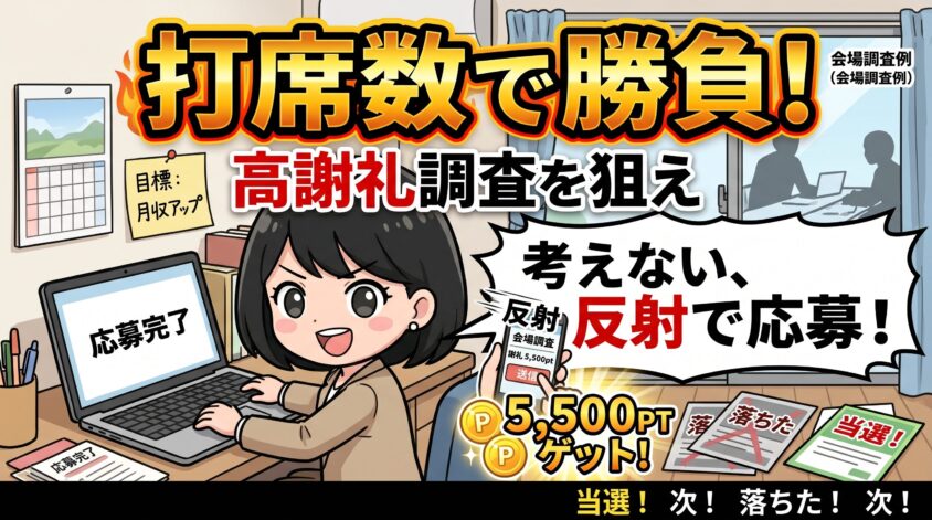 会場調査・座談会・郵送調査