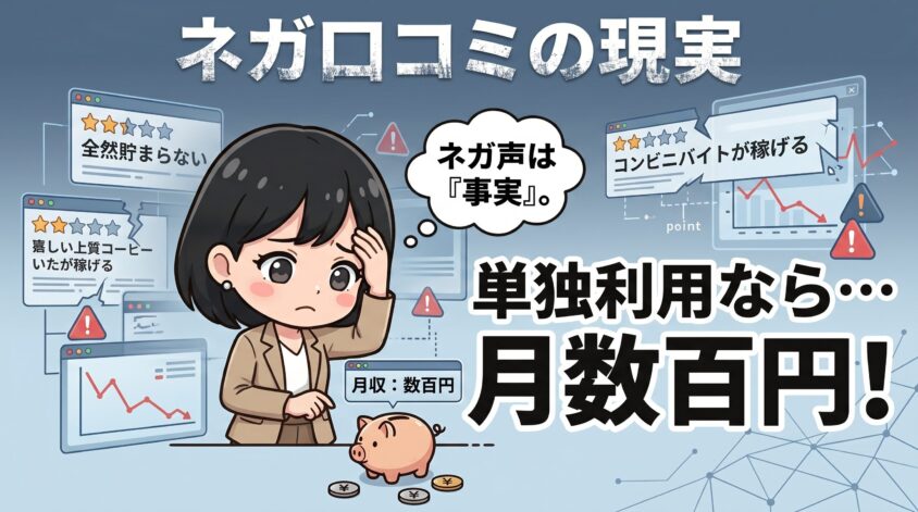 ネガティブな口コミ