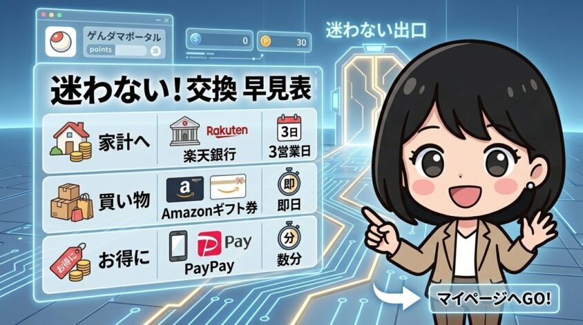 3本柱の早見表