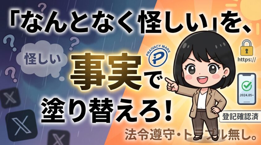 個人情報の取り扱いに不安