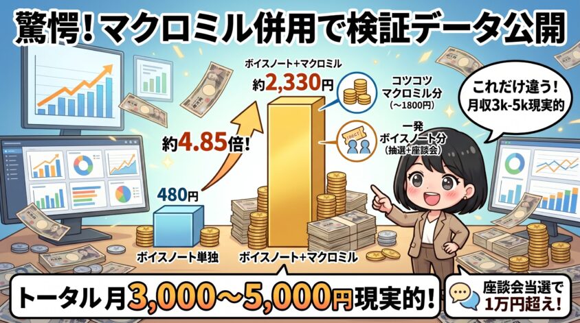 マクロミル併用検証データの公開