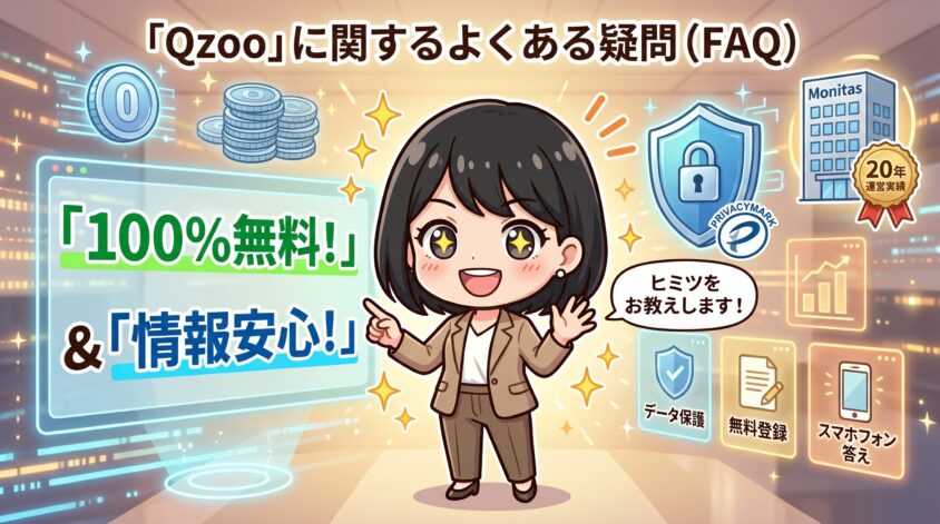 Qzoo（キューズー）に関するよくある質問