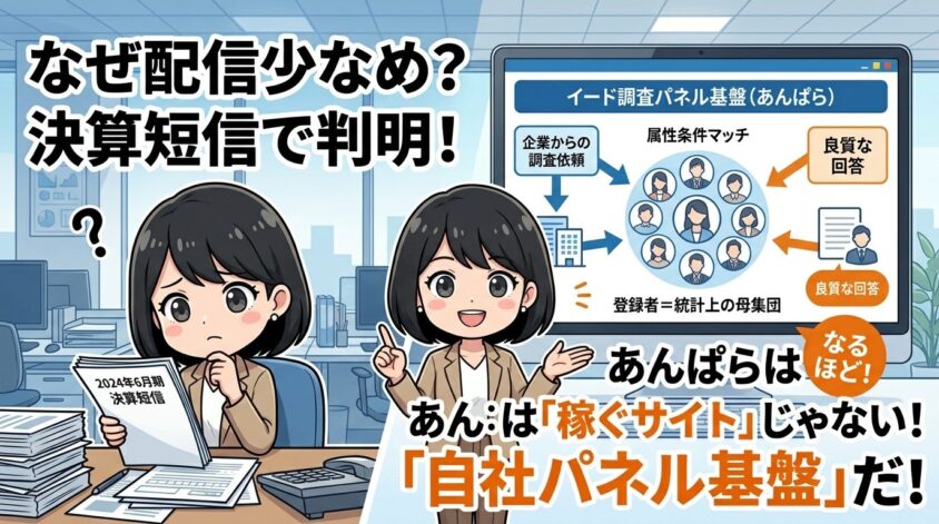 なぜ配信少なめでも続いているのか