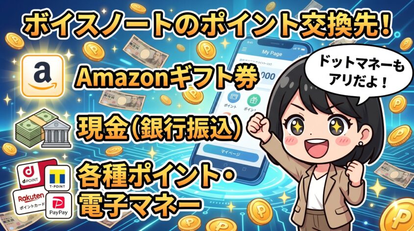 交換先のラインナップ
