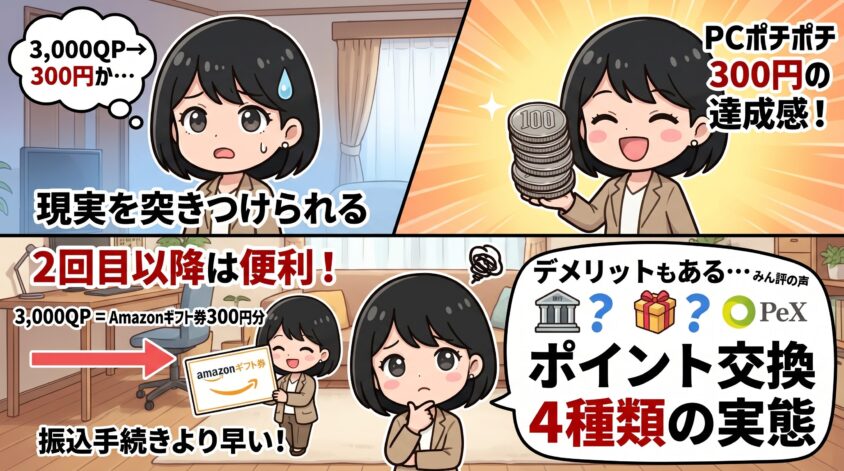 交換先4種類の実態
