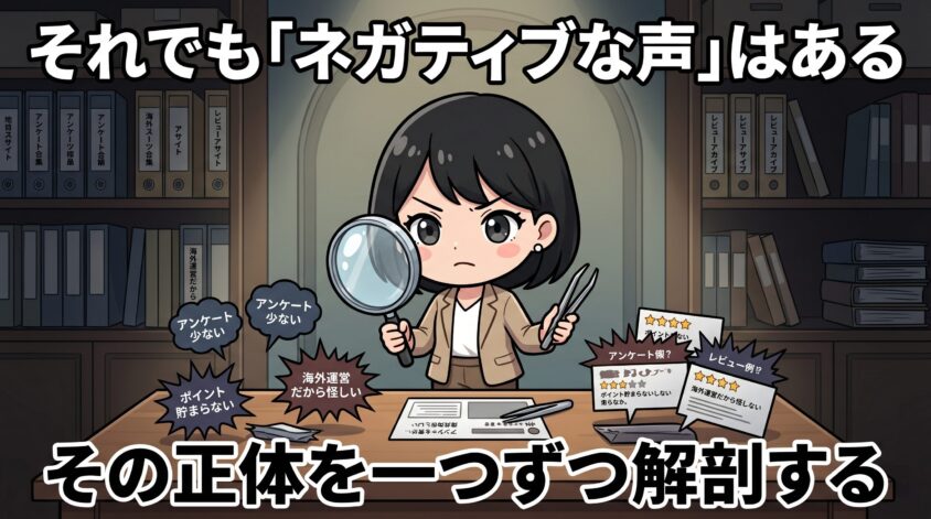 ネガティブな声