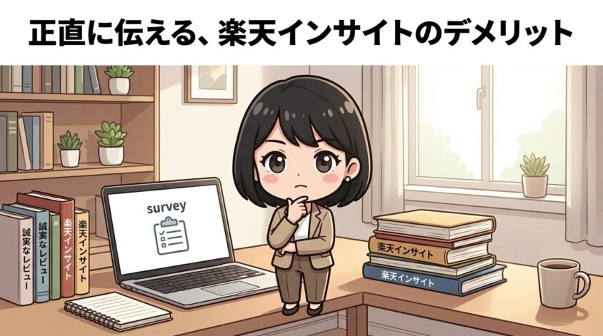 楽天インサイトのデメリット