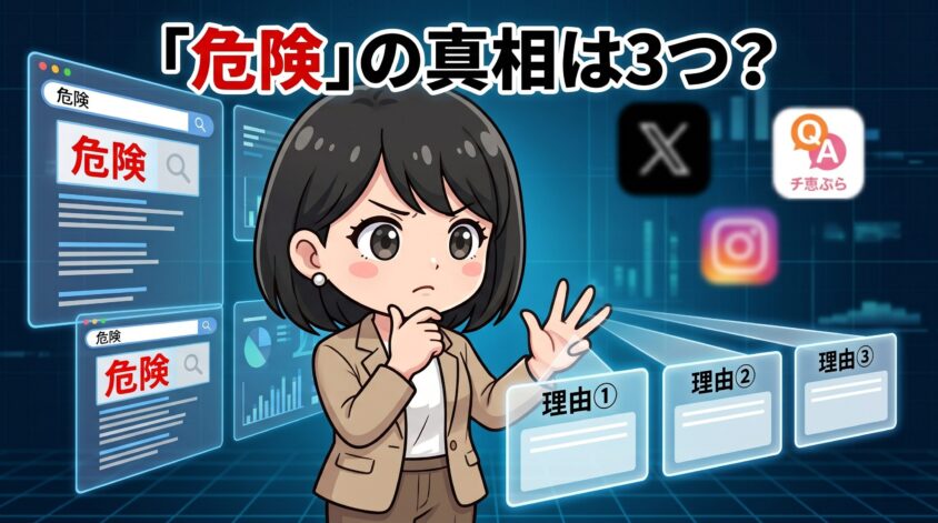 「Ipsos iSay 危険」と言われる本当の理由は3つに集約される