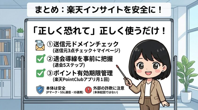 楽天インサイトの危険性は「正しく恐れる」だけで対処できる