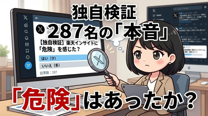287名のXアンケートで見る「実際の利用者の本音」